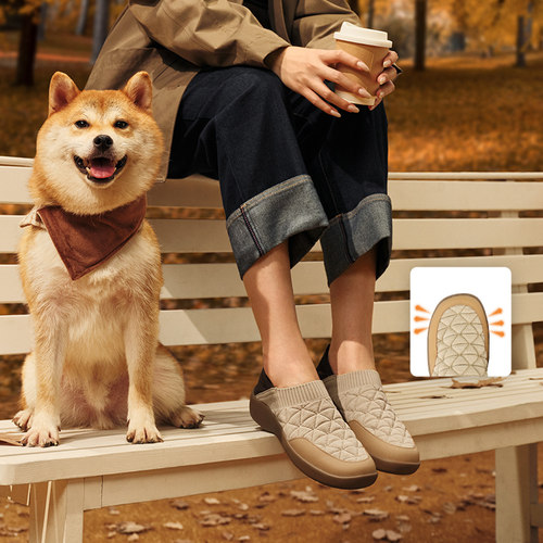 Pansy盼喜日本女鞋一脚蹬两穿拇外翻超轻舒适软底乐福鞋秋季新款 - 图3