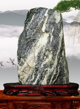 自然景观风水摆件泰山石敢当