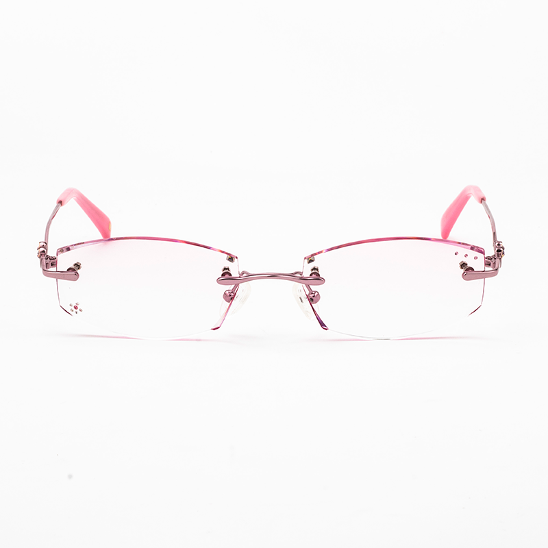 魅影变色超轻无框大脸女近视眼镜框 特洛依眼镜眼镜架