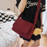 Брендовая свежая нейлоновая сумка на одно плечо, сумка через плечо, в корейском стиле, подходит для студента