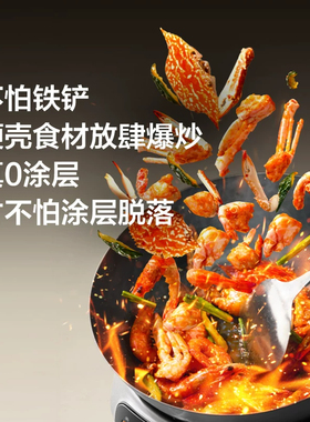 苏泊尔电炒锅家用分体式炒菜锅铁锅电煮火锅大容量旗舰电炒菜锅