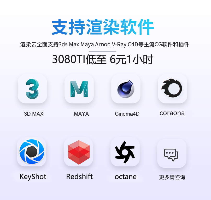 OC代渲染3dmax动画效果图C4D云渲染RS渲染农场GPU渲染快速人工 - 图1