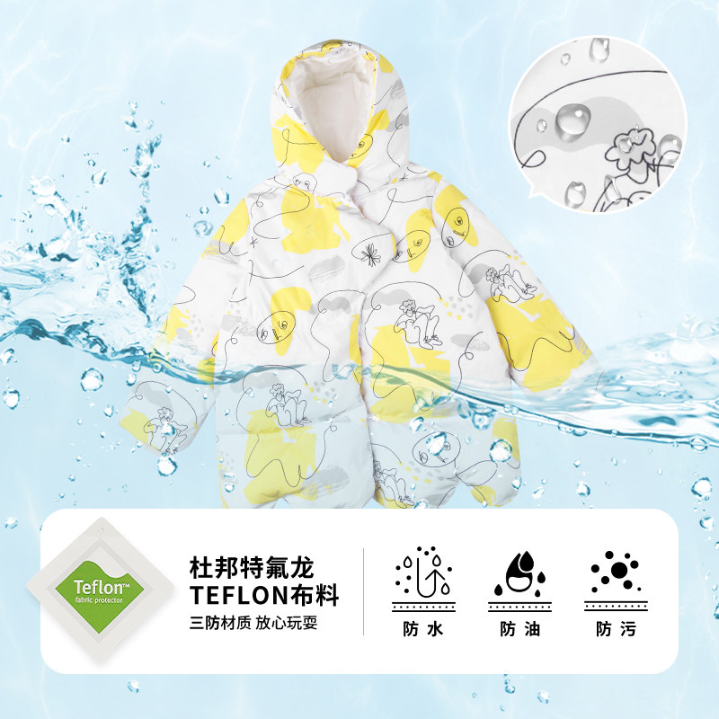 gxgkids童装儿童21冬女童羽绒服 gxgkids旗舰羽绒服