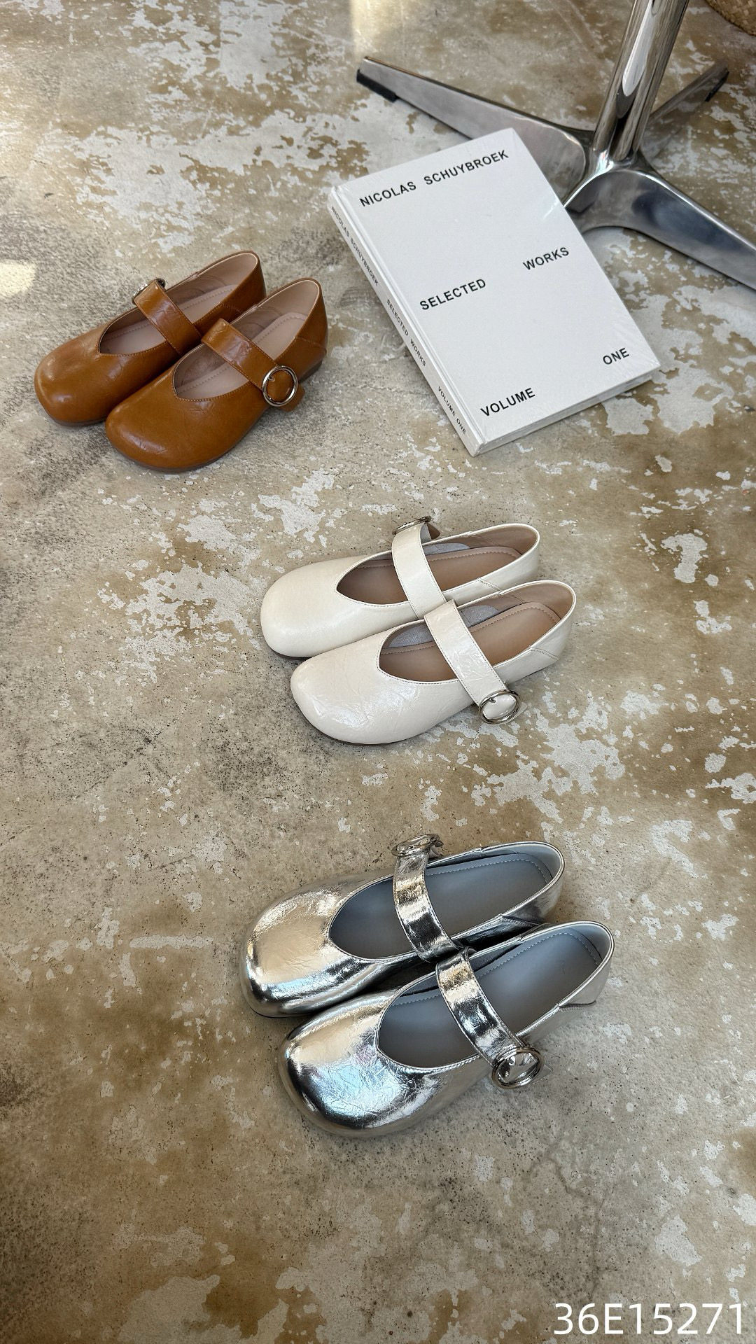 欧洲站2026春平底圆头豆豆鞋乐福鞋懒人鞋复古玛丽珍女单鞋15271,淘宝优惠券,粉丝福利购,淘宝优惠卷