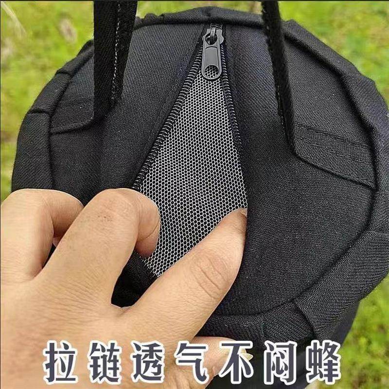拉链款布制收蜂笼装蜜蜂收拢袋野外引蜂招蜂收蜂笼分蜂器养蜂工具,淘宝优惠券,粉丝福利购,淘宝优惠卷