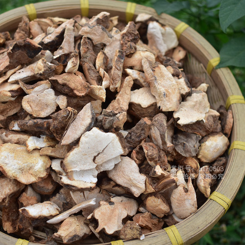 野生土茯苓干片土茯苓块新鲜茯苓粉片农家晒无硫500g广东煲汤材料 - 图0