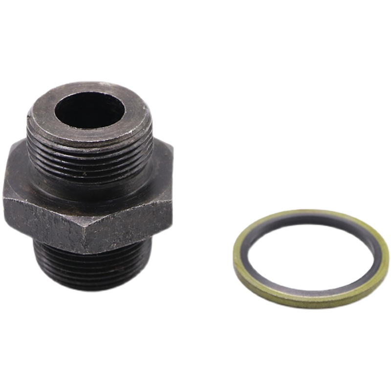高压油管转接头公制喇叭口C型加垫液压接头外丝直通变径直接对丝,淘宝优惠券,粉丝福利购,淘宝优惠卷