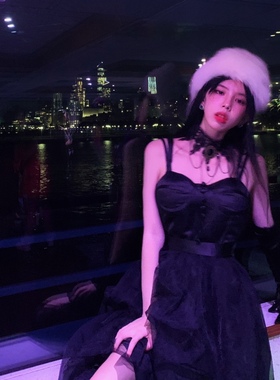 欧美时尚朋克风夸张女假领子颈链