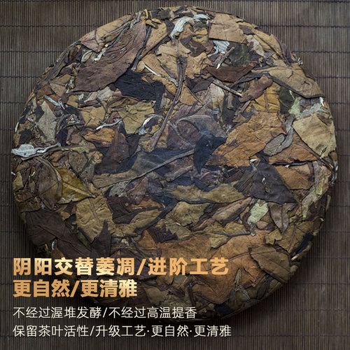 玉树湾2025春冰岛南迫古树白茶甜味儿的欢喜云南白茶357g饼 - 图0