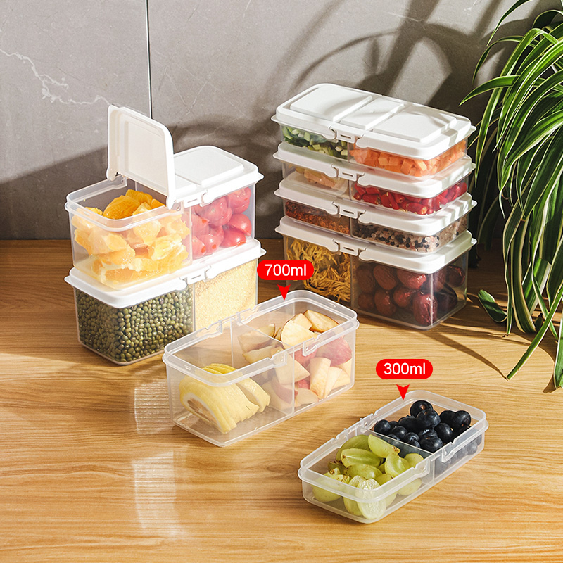 冰箱收纳盒冻肉分格盒子食品级冷冻保鲜专用速冻保鲜盒肉类备菜盒