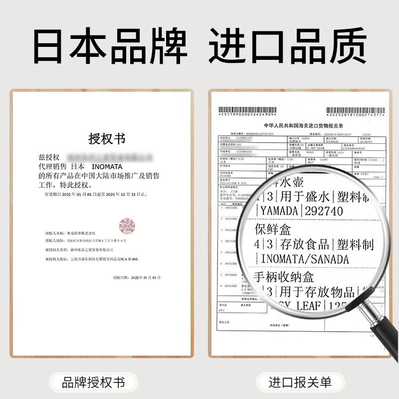 日本进口冰箱收纳盒冻肉盒分格冷冻盒密封盒保鲜盒葱姜蒜分装盒 - 图3