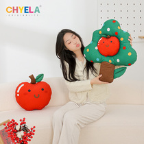 Pick up in x Come x Little Coco Christmas apple tree hug Pillow Alien Creative Decor Sleeping Cute Couch Cushions QT672