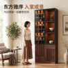 Duobaoge tea cup rack storage rack transparent display cabinet