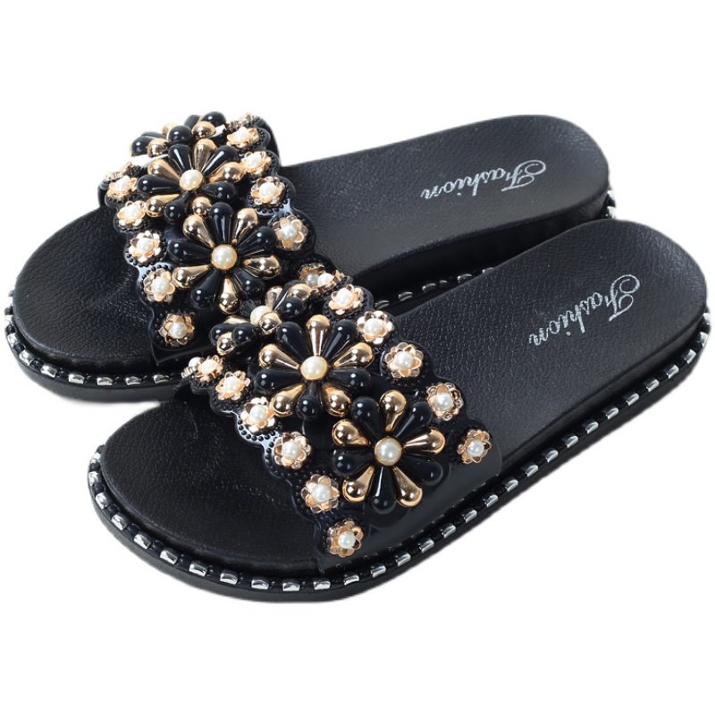 夏季新款厚底沙滩凉拖鞋女外穿网红ins潮时尚百搭平底女士一字拖,淘宝优惠券,粉丝福利购,淘宝优惠卷