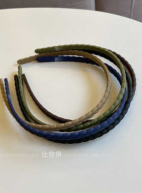 细款麦穗5件套组合装运动发箍