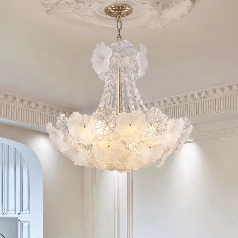 轻奢法式吊灯2025新款轻奢高级感客厅灯网红奶油风护眼卧室主灯具,淘宝优惠券,粉丝福利购,淘宝优惠卷