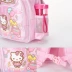 Hello Kitty Schoolboy Schoolbag Trẻ em Nữ Giải nén Xiếc Hồng Ba lô Quà tặng Ngày của Trẻ em - Túi bé / Ba lô / Hành lý
