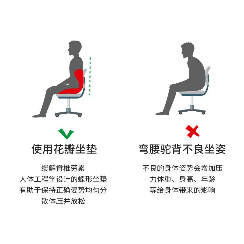  漂流城美臀垫/保健坐垫