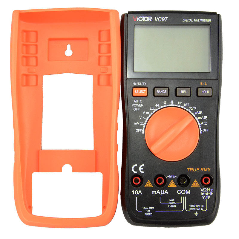 胜利数字万用表高精度vc97测温度 天鑫五金万用表