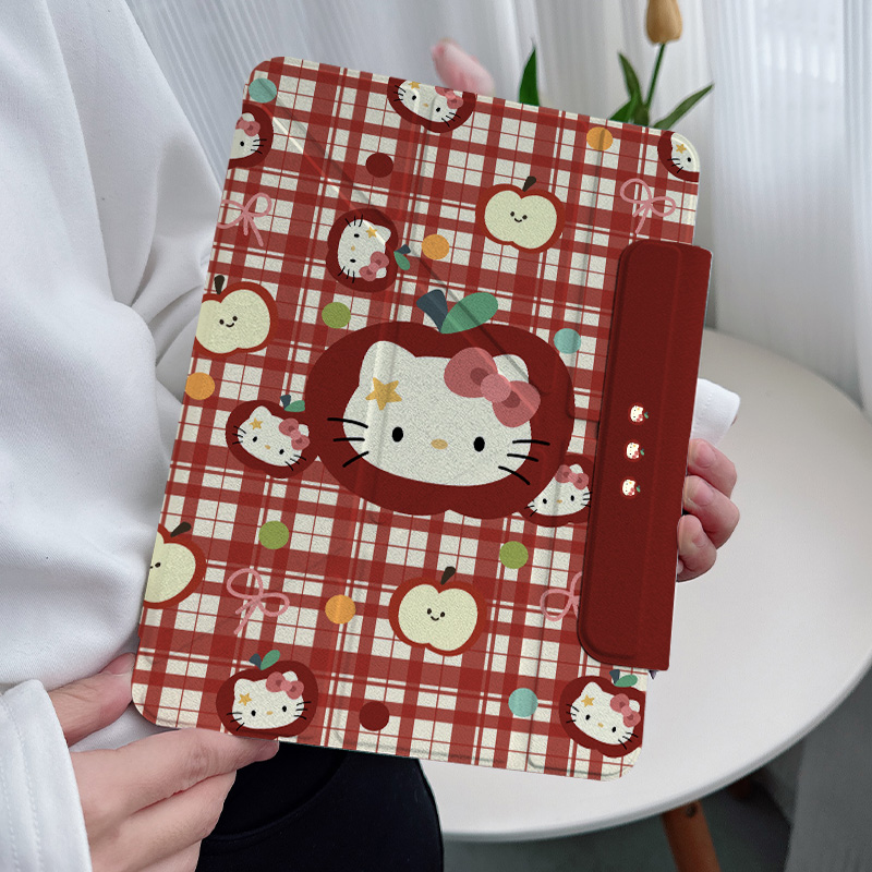 【3+y折带笔槽搭扣】适用kt猫ipadair7保护套第11代6小米平板8pro华为matepad11.5s透明12荣耀6壳8.8mini12.2 - 图3