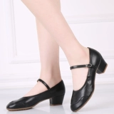 Красная зимняя демисезонная обувь, танцующие туфли, мягкая подошва