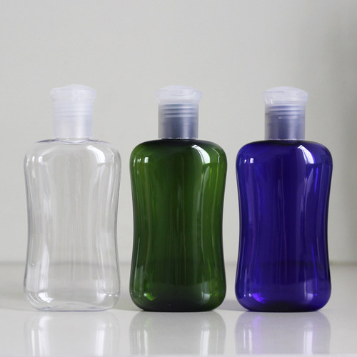 200ml 扁瓶 PET 塑料瓶 液体分装瓶乳液瓶 沐浴露 洁面 护手霜 - 图0