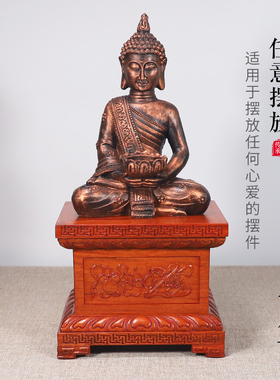 莲花座供奉佛家佛像观音菩萨财神