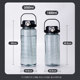 Water cup men's anti-fall new 2025 large capacity high temperature resistant sports fitness portable outdoor summer plastic cup for students