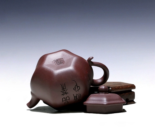 [Чанг Тао] Изорийский оригинальный рудный фиолетовый песчаный горшок с грубым песчаным пурпурным грязью Ван Цзянь шесть квадратных 掇 Соблюдайте только диск 280 куб.