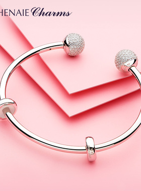 925纯银开口手镯女简约送女友