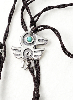 EnSage925银小鸟项链