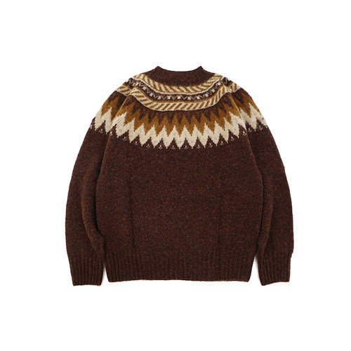 Howlin MAGICIAN IN THE MOUNTAIN 男女中性款民族风绵羊毛毛衣 - 图3