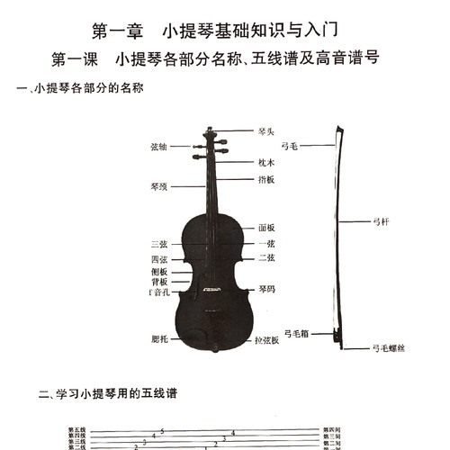 梁大南编著 小提琴初级教程 新手自学由浅入深教程 演奏入门书籍 正版包邮  同心出版社 现货 急速发货 - 图2