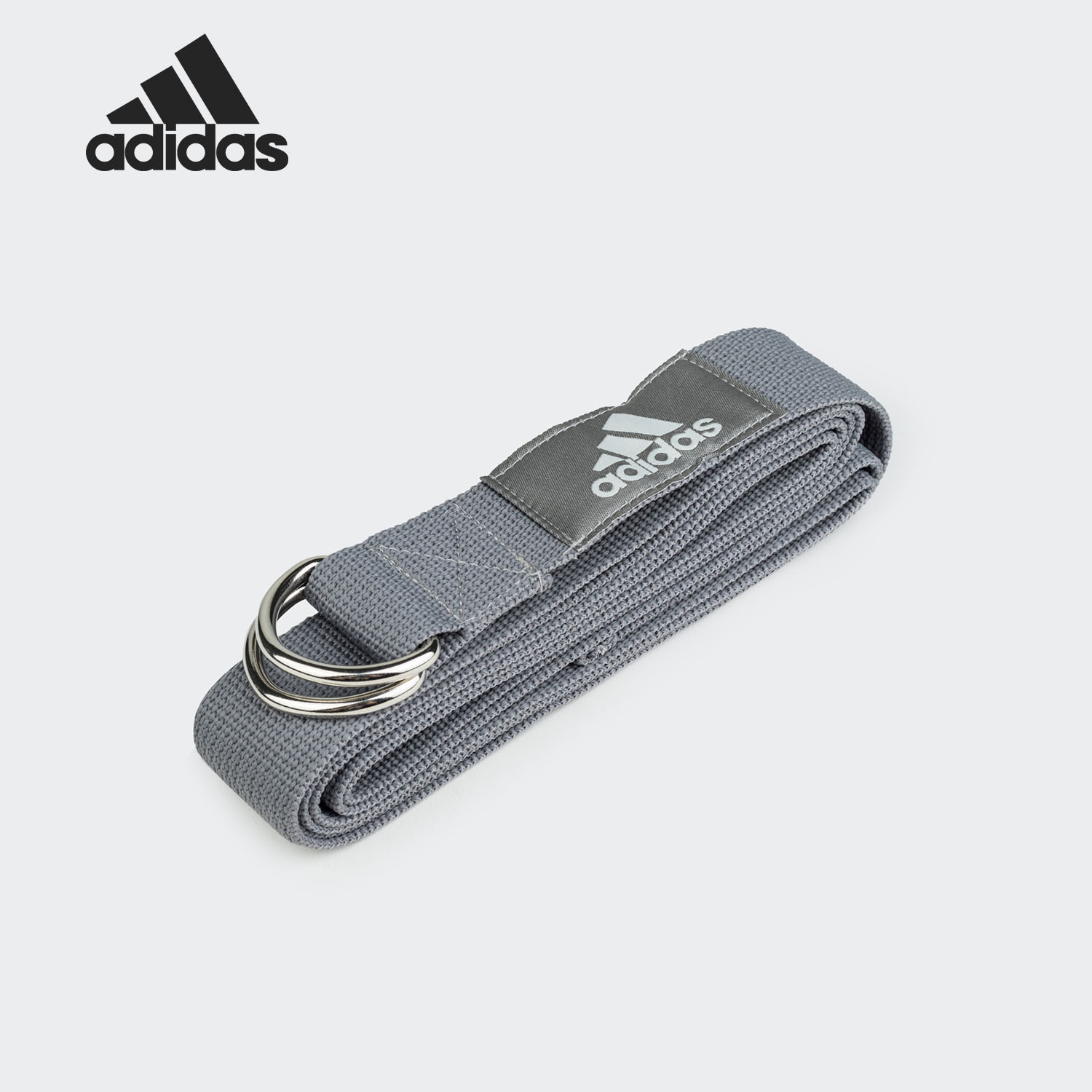 Adidas/阿迪达斯正品Yoga Strap Grey男女运动训练腰带BH0324 - 图0