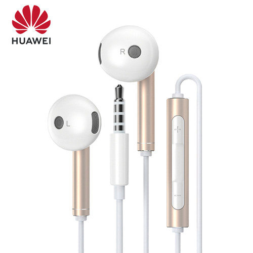 Huawei/华为 AM115半入耳式耳机AM116原装高品质音效圆孔线控耳机 - 图0