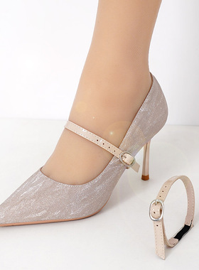 可调节免安装束鞋带防掉跟神器