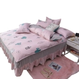 Брендовый комплект для школьников, пододеяльник для принцессы, простыня, демисезонное покрывало, 4 предмета, 3 предмета, популярно в интернете