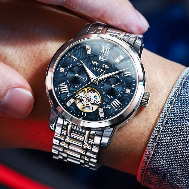  olevs欧利时持诚国产腕表