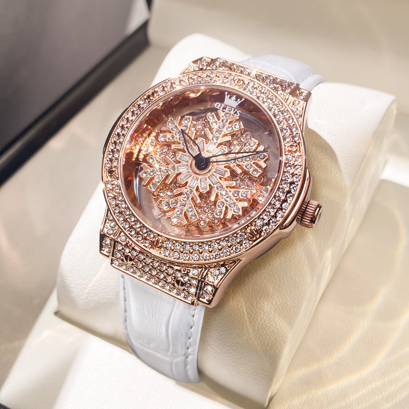 2022年新款女士正品名牌轻奢华女表 olevs欧利时持诚国产腕表