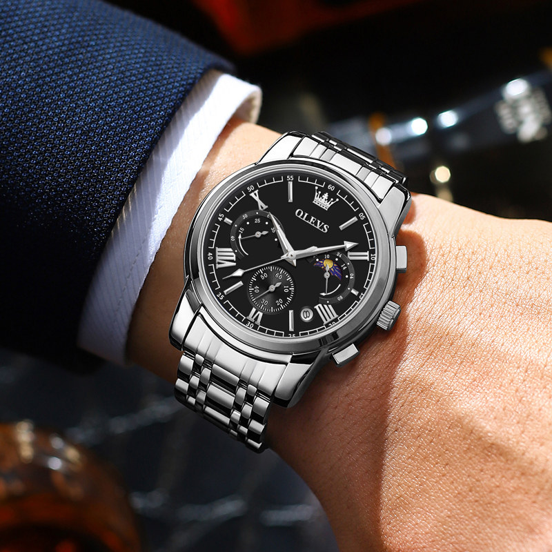  olevs欧利时持诚国产腕表