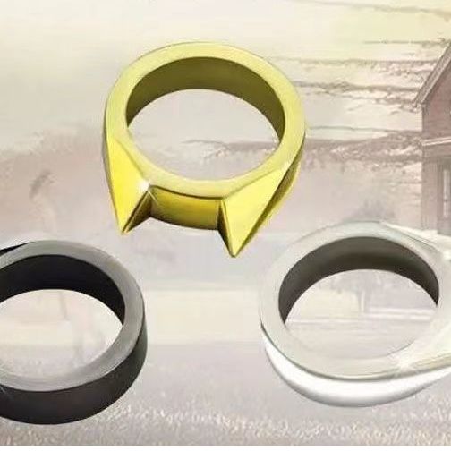 防身戒指学生合法小型暗器猫耳男女防狼便携安全防护装备神器 - 图3