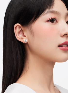 卡蒂罗小幸运耳钉女925银
