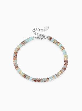 卡蒂罗海岸落日手链女款925纯银女生手饰高颜值学生党闺蜜手链