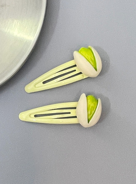 发夹皮筋搞怪仿真开心果童心趣味