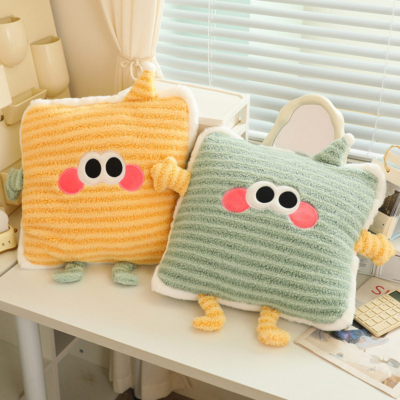 多巴胺抱枕被子两用办公室午睡枕头汽车毯子二合一沙发小靠枕车载,淘宝优惠券,粉丝福利购,淘宝优惠卷