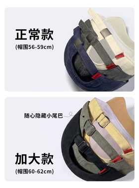 美式鸭舌帽逛街高端名牌光头帽