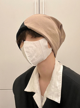 帽子包头帽街头男秋季