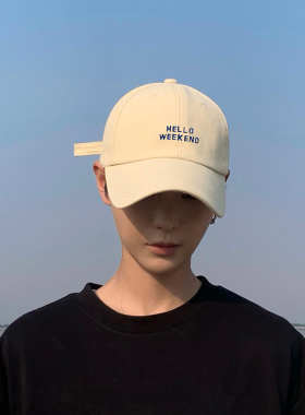 春秋款鸭舌帽逛街休闲男四季