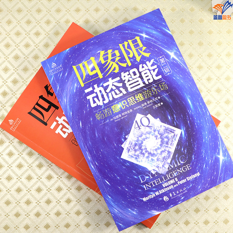 正版包邮全2册四象限动态智能创建畅游意识思维游乐园第1.2辑埃里克森系列高度时间线隐喻思维电梯管理培训教练技能书籍华夏出版社 - 图2