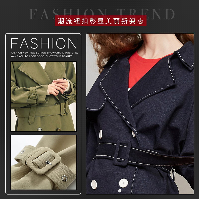 腰带调节扣环日字扣包布腰扣女大衣风衣扣子配件装饰衣服纽扣百搭